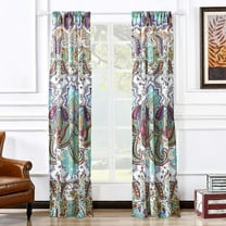 Greenland Home Fashions Nirvana Window Curtain Panel Pair, 4 Piece Set, 84" long x 42" wide (x2)