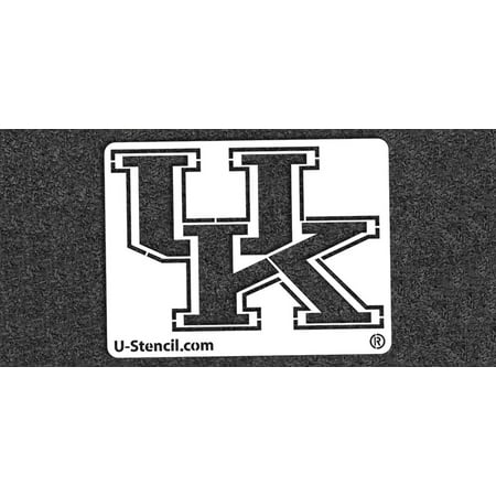 - NCAA Kentucky Wildcats Collegiate 'UK' Mini Stencil Kit