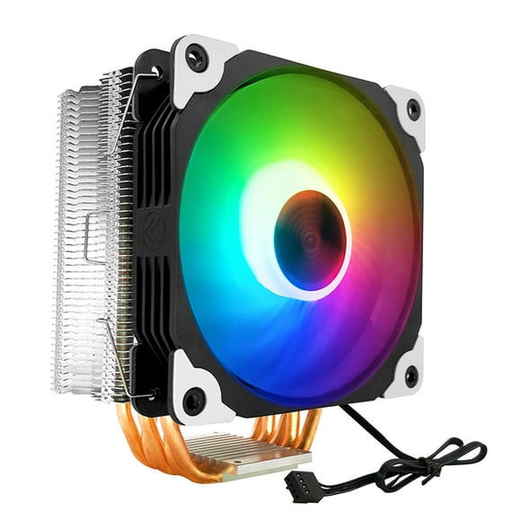 120mm Hydraulic Bearing RGB Fan Radiator 5 Copper Heatpipes Cooling CPU Cooler