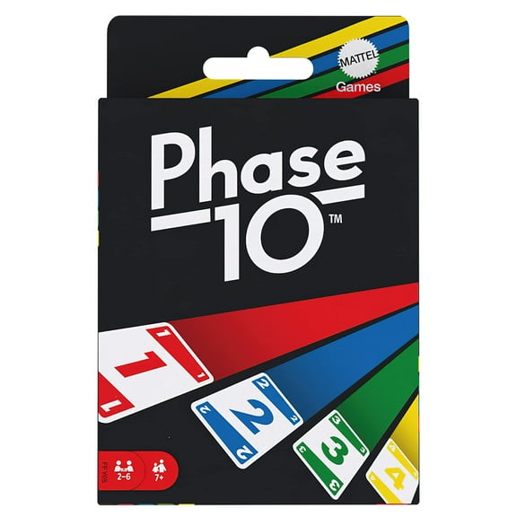 mattel games fpw38phase 10card game (packaging may vary)