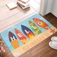 thumbnail image 4 of Pofeuu Hello Summer3 Print Flannel Doormats Rug16"x24"Rug Washable Doormats Indoor Outdoor Rugs for Layered Front Door Mats, Porch, Kitchen, Entryway, 4 of 7