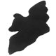 thumbnail image 4 of Baby Cute bat shape Soft Comfortable Stuffed Plush Toy Animal Pillow For Kids Adults Home Decor Black, 4 of 5