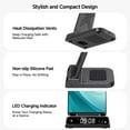 thumbnail image 4 of Wireless Charger for Samsung S25 Ultra, Samsung Charging Station for Galaxy S25+/S25/S24 Ultra/Z Fold/Z Flip/S23, Galaxy Watch Charger for Galaxy Watch 8/8 Classic/7/Ultra/6/5 Pro, Galaxy Buds3 Pro/3, 4 of 9
