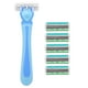 thumbnail image 2 of Afeitadora manual BRI para hombres con cabezal cortador azul, 2 of 10