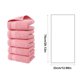 thumbnail image 3 of 5 Pcs Bath Towels Set Thick Soft Absorbent Towel Set Of 5 Household Wash Face Gift Towel, Rosa, 3 of 7
