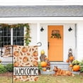 thumbnail image 3 of Fall Thanksgiving Pumpkins Welcome Garden Flag Double Sided Autumn Burlap 12x18 Inch Seasonal Holiday Outdoor Yard Decoration, 3 of 6