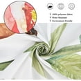 thumbnail image 4 of Spring Floral Shower Curtain, Colorful Watercolor Floral Wildflowers Butterflies Botanical Plants Bathroom Curtain Waterproof Fabric Machine Washable with Hooks, 72" Wx84 L, 4 of 6