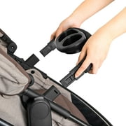 Pivot Modular Travel System with LiteMax Infant Car Seat with Anti-Rebound Bar (Casual Gray)