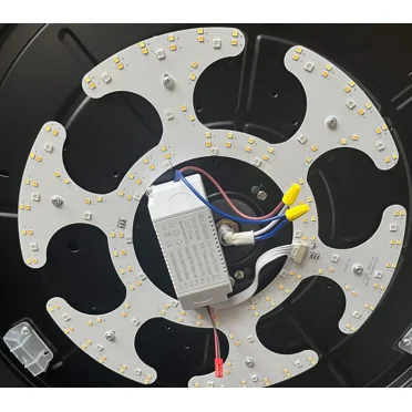 More Change LED Light Panel 36W Led Driver 7 Color Changes Replacement for 42" Ceiling Fan