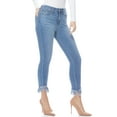thumbnail image 3 of Sofia Jeans Women's Rosa Curvy Skinny High Rise Cha Cha Fringe Hem Jeans, 3 of 8