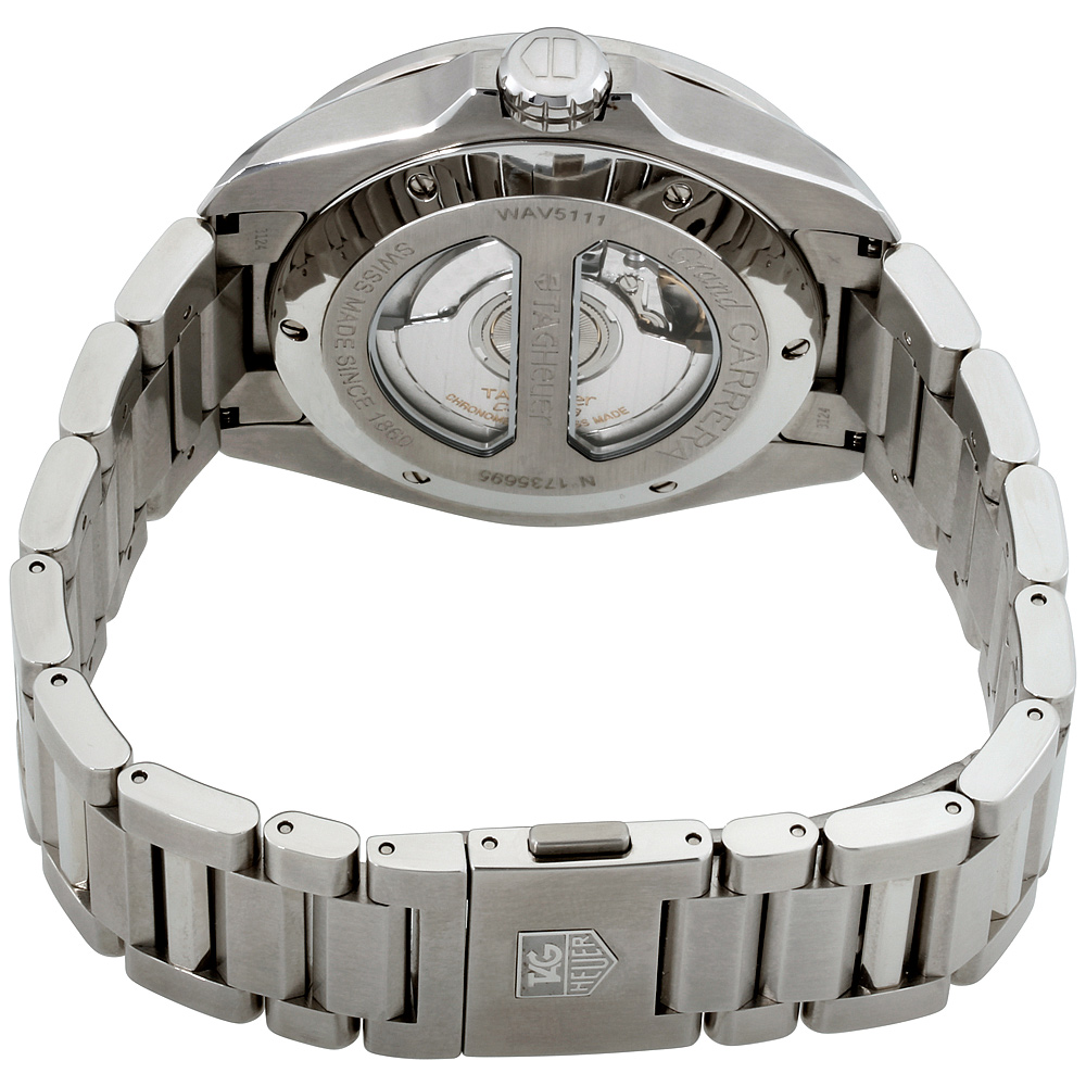 Tag Heuer Grand Carrera Black Dial Stainless Steel Men's Watch WAV5111.BA0901 - image 3 of 4