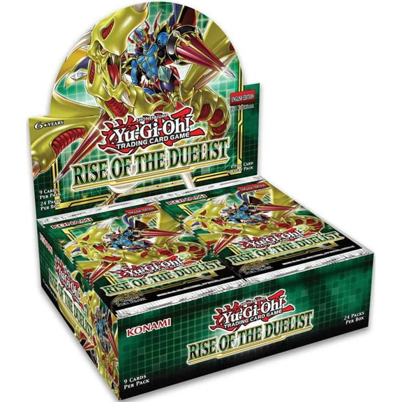 YuGiOh Trading Card Game Rise of the Duelist Booster Box (24 Packs)