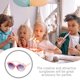 thumbnail image 4 of KAKOWELY 1 par de gafas de sol para niños, accesorios decorativos para gafas, gafas de sol con lazo, 4 of 5