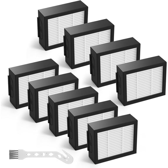 Filter Replacement for iRobot Roomba e, i and j Series i7 i7 /plus i3 i3  E5 E6 E7 i4 i6 i6  i8 i8  Robot Vacuum Cleaners parts, 20 Pack High Efficiency Filters