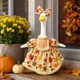 thumbnail image 6 of Fall Harvest Porch Goose Outfit, Rustic Thanksgiving Autumn Costume Kit, Country‑style Seasonal Dress Accessories Suitable for 23 Inch Large Porch Goose Statue, Three styles to choose, 6 of 8