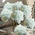 thumbnail image 7 of Uhuya 1Pc Artificial Flower Home Decor Portable Single Branch Simulation Hydrangea for Wedding Fake Hydrangea Ecologically Friendly for Party Artificial Flower Light Blue, 7 of 7