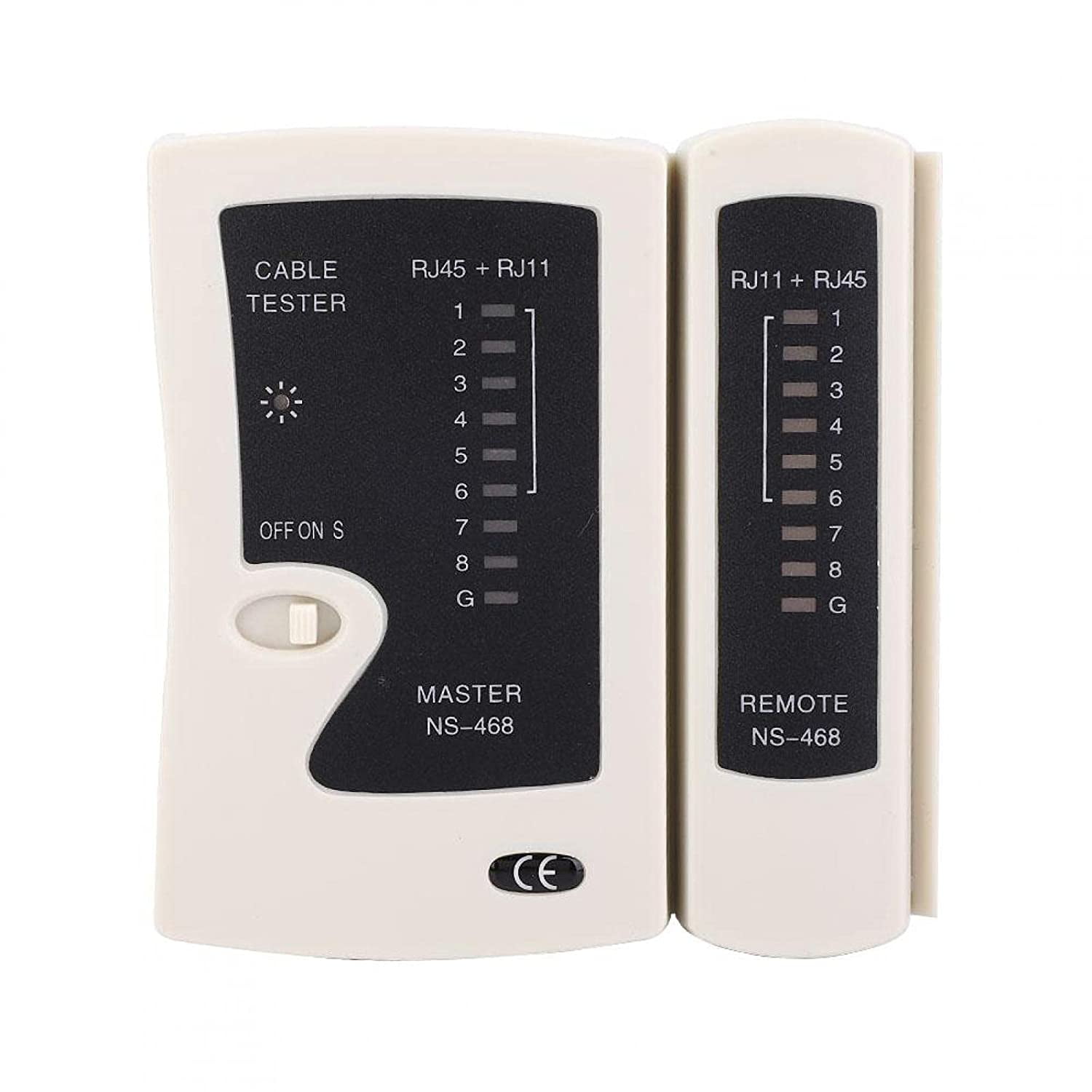 Cable Tester, Network Cable Tester RJ45 RJ11 RJ12 LAN Cable Tester for