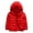 Red, variant on REgarm Kids Boys Girls Winter Coats & Jackets,Kids Toddler Lightweight Padded Hooded Puffer Autumn and Winter Coat Red,Size 6-7 Years