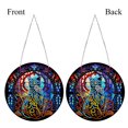thumbnail image 2 of Doble Cara Pinturas Diamantes Girasol Mandala Calabaza Halloween, 2 of 8