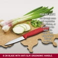 thumbnail image 2 of Cuchillo de cocina Victorinox VIC-6.7631 dentado 8,3 cm rojo, 2 of 6