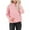 Pink, variant on Womens Sweatshirt Quarter Zip Lightweight Pullover Sweatshirts Solid Color Long Sleeve Casual Tops Cute Sweatshirts
