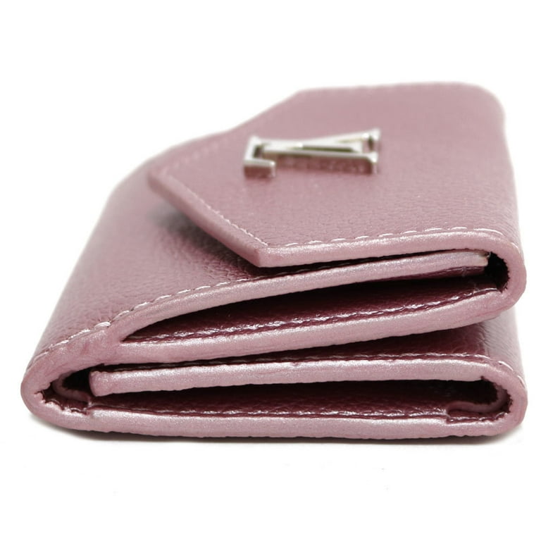 Pre-Owned LOUIS VUITTON Tri-Fold Wallet Portofeuil Rock Mini Initials N.I  M69813 Pink Crystal Rose Ladies (Good) 