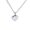 Silver, variant on ZPAQI Jewelry Heart-shaped Necklace Pet Memorial Ash Necklace Memorial Souvenir