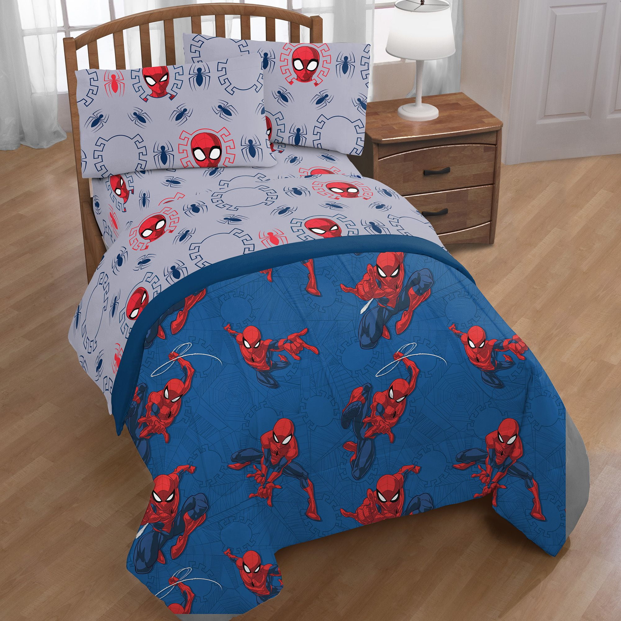 Comforter Sets Marvel The Spiderman Webbed Wonder Full Comforter