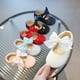 thumbnail image 4 of Zapatos de princesa de una sola capa multiusos con lazo bonito para niña, zapatos de cuero, zapatos de baile, 4 of 6