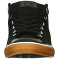 thumbnail image 2 of Converse Kids' Chuck Taylor All Star Street Mid Top Sneaker (Black, 2 M US Little Kid), 2 of 14