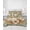 Sage Green, Burnt Orange, Warm Cream, Dusty Amber, variant on Quilts King Size, Pumpkins Fall Soft Comforter Bedding Set for Bed, Vintage Floral Thanksgiving Rustic Lightweight Quilted Bedspread with Pillow Cover(2 Pieces) for All Season, 96x106 Inch