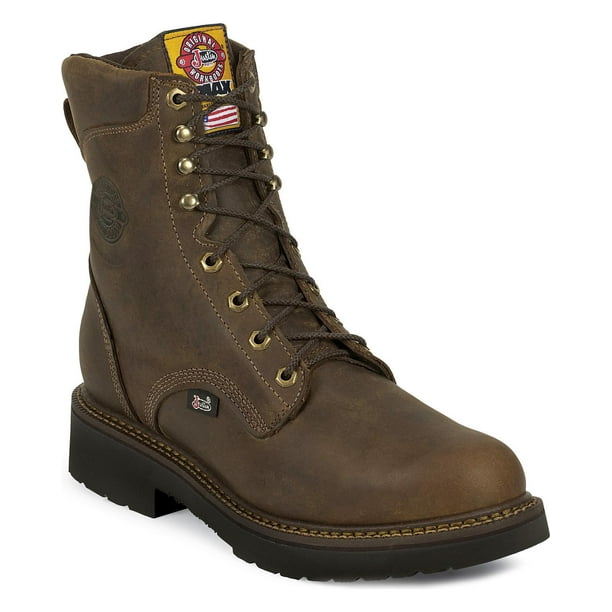 justin men's j max 8 work boots