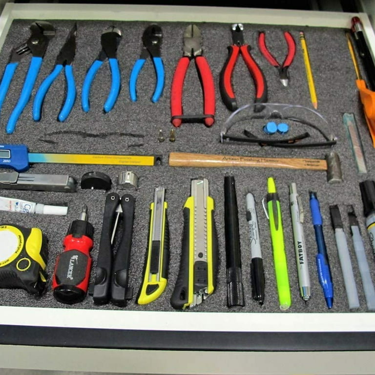 Kaizen Shaping Foam,Choose Thickness and Color ,Tool Organizer. - HANDYCT