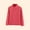 Hot Pink, variant on Hueook WinterJackets for Women Fashion Solid Color Casual Zipper Stand Sports Fleece Long Sleeved Jacket Purple 2X
