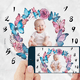 thumbnail image 5 of Fondo de tela para fotografía de bebés, accesorios de fotografía de Hundred Days, decoración de fondo, manta de fondo para fotografía de recién nacidos, 5 of 6