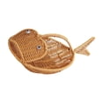 thumbnail image 2 of Imitation Rattan Fruit Basket Snack Storage Basket Multifuctional Breads Basket, 2 of 8
