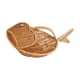 thumbnail image 5 of Cesta de frutas de imitación de ratán, cesta para guardar bocadillos, cesta multifuncional para pan, 5 of 7