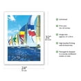 thumbnail image 2 of Diamond Regata (Regatta) - Sailboats Racing - From an Original Color Painting by Scott Westmoreland - Bamboo Fine Art 290gsm Paper Print (Unframed) 24x32in, 2 of 4