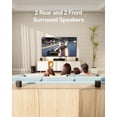 thumbnail image 4 of Barra de sonido ULTIMEA de 7.1 canales con subwoofer de 330 W para Smart TV, 4 of 9