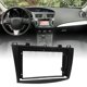 thumbnail image 4 of Panel de Radio de Radio, Marco Estéreo ABS PlásTico Negro Sin Costuras Fascia de 9 Pulgadas de 9 Pulgadas para la Modificación del AutomÓVIL, 4 of 7