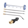 thumbnail image 2 of Limpiador de chasis de hidrolavadora, escoba de agua, pulverizador multifuncional resistente al desgaste con varillas de extensión para terraza y con conector K, 2 of 8