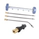 thumbnail image 2 of Limpiador de bajos de hidrolavadora, accesorio para lavar bajos de auto, premium y resistente, con varillas de extensión para entrada de vehículos con conector K, 2 of 8