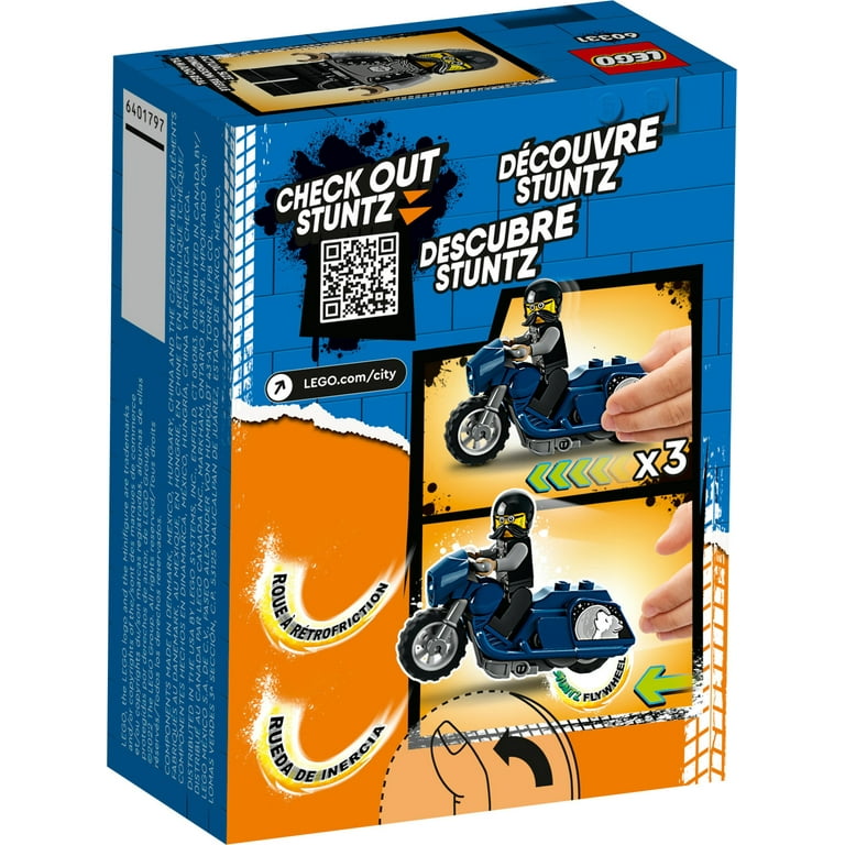 LEGO City Touring Stunt Bike 60331 Building Set (10 Pieces)