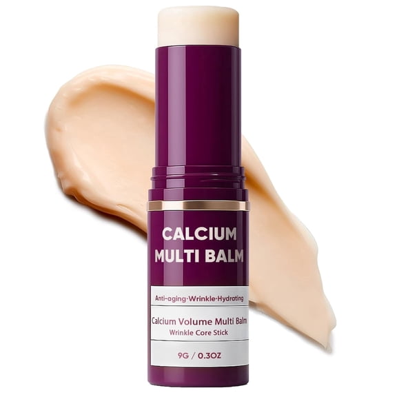 Calcium Multi Balm Stick Hydrating Anti-Aging Firming for Face Eye Neck 0.3oz