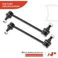 thumbnail image 4 of A-Premium 12Pcs Front Suspension Kit Lower Control Arm, Ball Joint, Sway Bar Link, Tie Rod End, Rack and Pinion Bellow Kit, Compatible with Toyota Camry Lexus ES300 2002-2003, 4 of 9