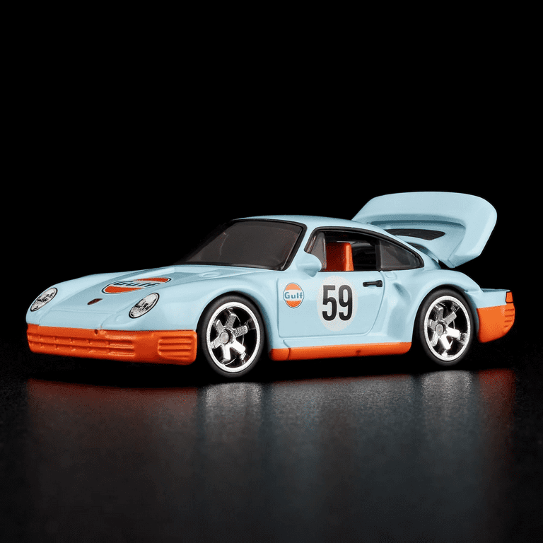 Hot Wheels RLC Exclusive 1986 Porsche 959 Gulf blue