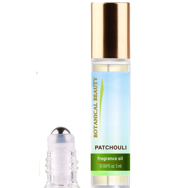 Perfume Rollerball Botanical Beauty PATCHOULI, 5 ml, sin alcohol