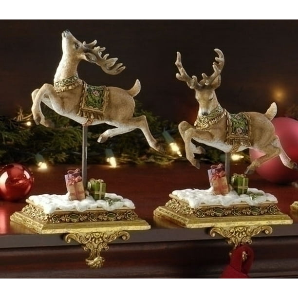 Joseph Studio Reindeer Christmas Stocking Holders Set of 2 Walmart