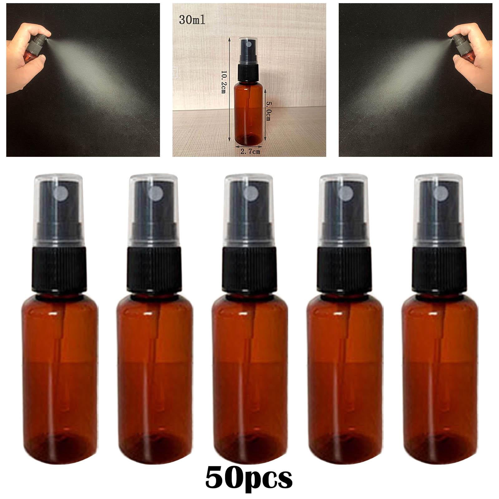 50pray Bottle Refillable Makeup Sprayer Travel Bottle Set 30ml with Cover Portable Empty Mini Liquid Container Household