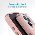 thumbnail image 3 of Speck iPhone 15 Pro Case-Presidio2 Grip-ClickLock-MagSafe-6.1 Inch Phone Case-Dahlia Pink/Rose Copper/White, 3 of 14